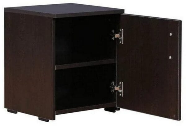 Buy Bedside Table (Finish Color - Wenge, Pre-assembled) SD01 Online - Image 3