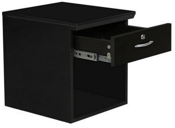 Buy Bedside Table (Finish Color - Wenge, Pre-assembled) ST06 Online