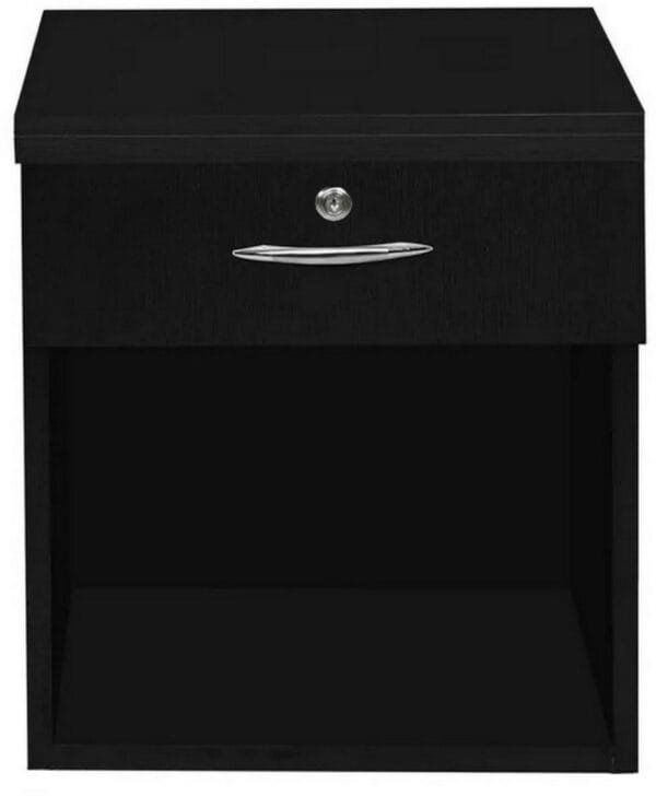 Buy Bedside Table (Finish Color - Wenge, Pre-assembled) ST06 Online