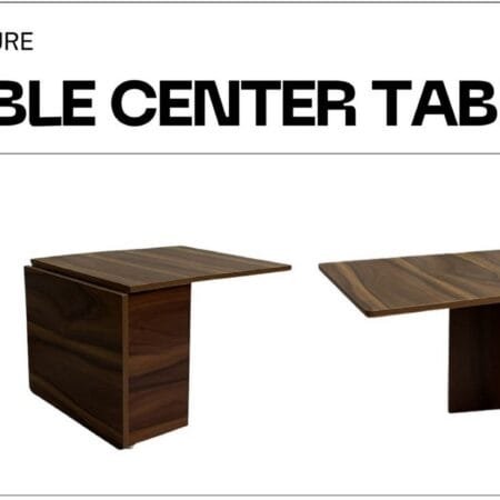 Buy Coffee Table (Finish Color - Walnut, Pre-assembled) Online