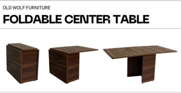 Buy Coffee Table (Finish Color - Walnut, Pre-assembled) Online