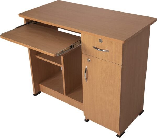 Buy Computer Table (Finish Color - Beech, Pre-assembled) CT18 Online - Image 2