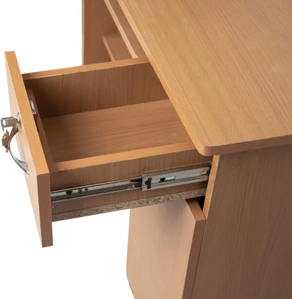 Buy Computer Table (Finish Color - Beech, Pre-assembled) CT18 Online - Image 3