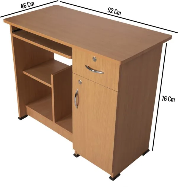 Buy Computer Table (Finish Color - Beech, Pre-assembled) CT18 Online