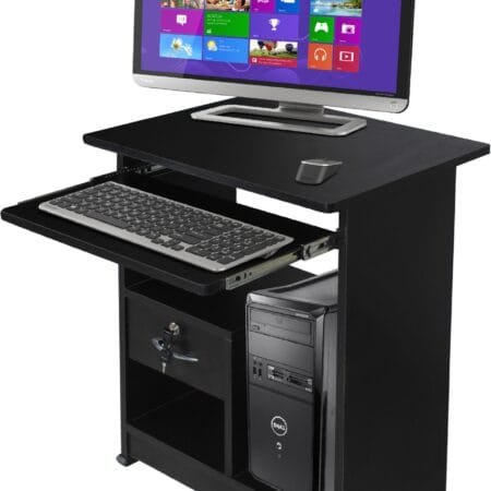 Buy Computer Table (Finish Color - Black, Pre-assembled) CT10 Online