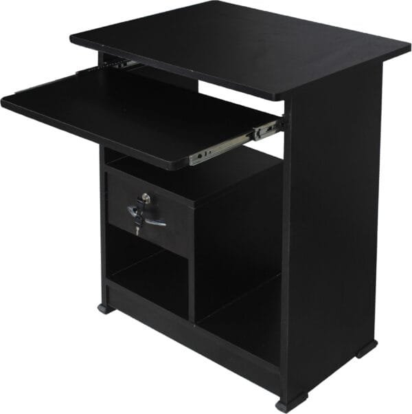 Buy Computer Table (Finish Color - Black, Pre-assembled) CT10 Online - Image 2