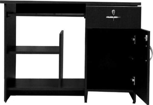 Buy Computer Table (Finish Color - Black, Pre-assembled) CT16 Online - Image 3