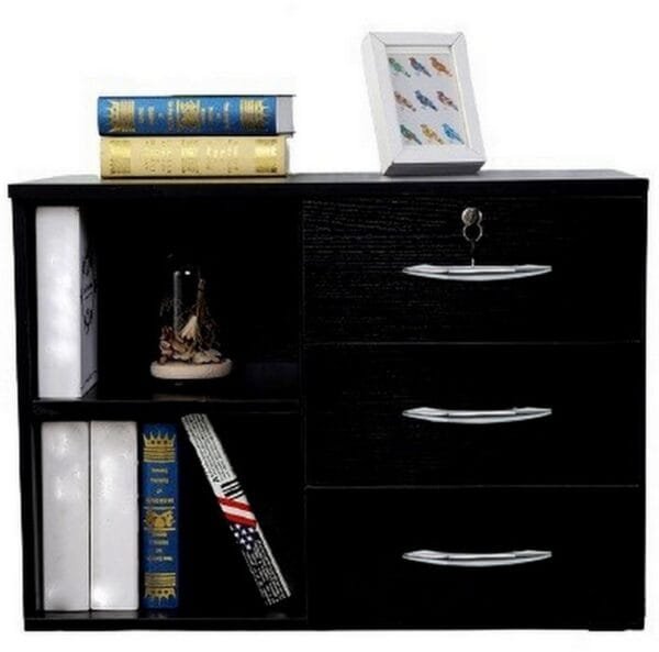 Buy Free Standing Cabinet (Finish Color - Wenge,Pre-assembled) Online - Image 2