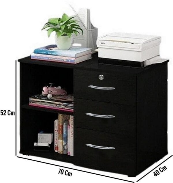 Buy Free Standing Cabinet (Finish Color - Wenge,Pre-assembled) Online