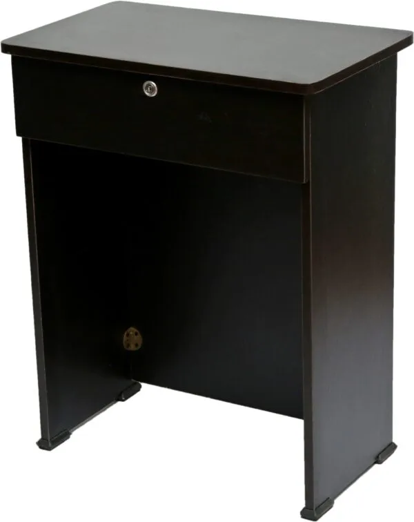 Buy Office Table (Finish Color - Wenge, Pre-assembled) OST10 Online