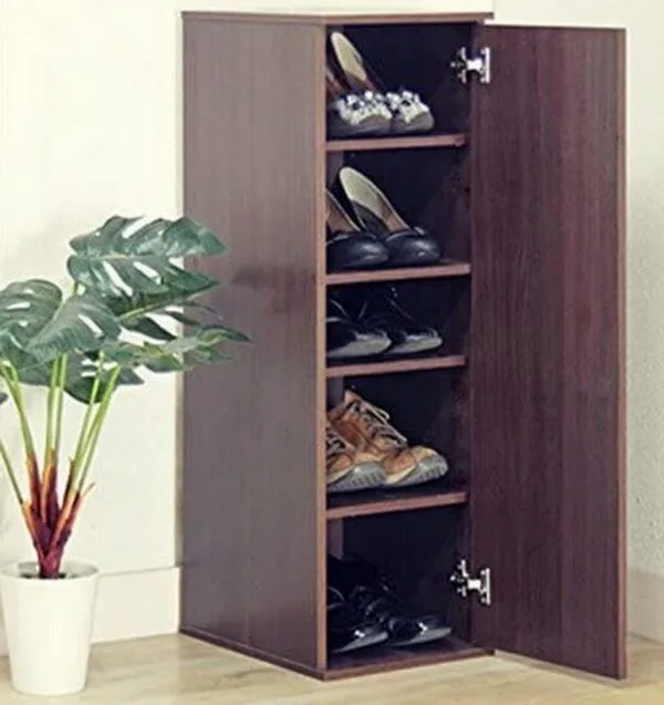 Buy Shoe Rack (Brown, 3 Shelves, Pre-assembled) SR03 Online